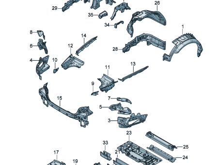 Photo of WHEEL HOUSING INNER PART…