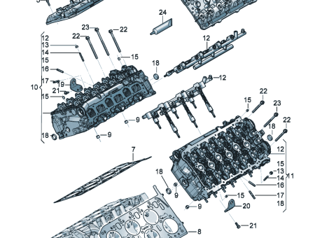 Photo of COMPLETE CYLINDER HEAD WITHOUT CAMSHAFT…