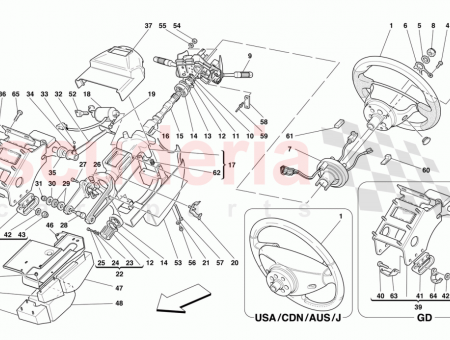 Photo of COMPLETE STEERING WHEEL…