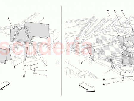 Photo of LH OUTER FRONT FIRE PROOF INSULATION…