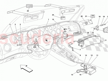 Photo of AIR BAG SERVICING PLATE…