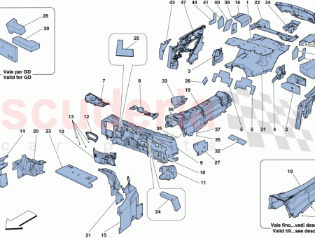 Photo of RH DASHBOARD INSULATION…