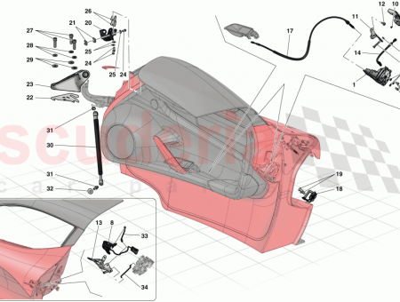 Photo of DOOR LATCH TIE ROD…