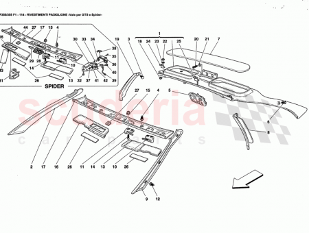 Photo of FRONT LH POST COVERING MOLDING…