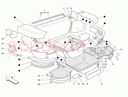 Photo of INSULATIONS SERIES FOR TRUNK COMPARTMENT…