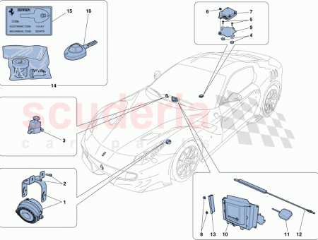 Photo of COMPL ANTI THEFT SYSTEM SIREN…