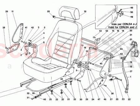 Photo of R H outer pillow joint cover…