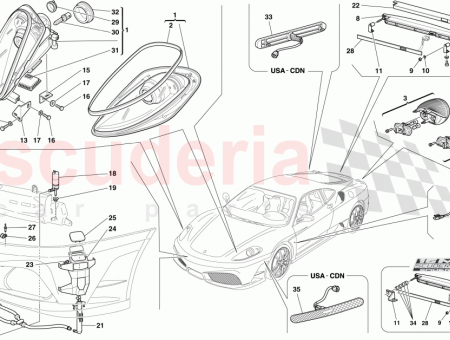 Photo of RH HIGH LOW BEAM HEADLIGHT…