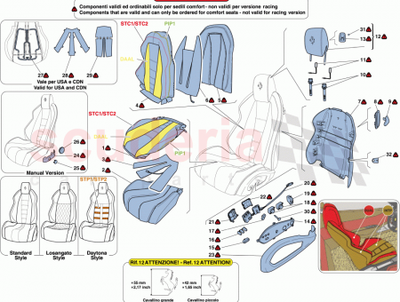 Photo of LH SEAT CUSHION PADDING…