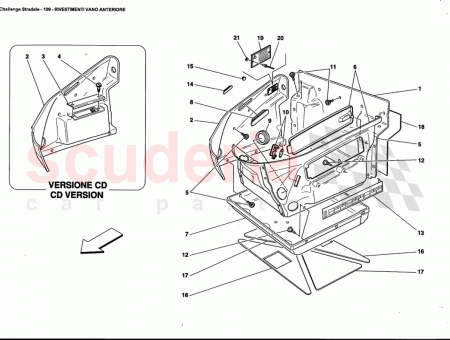 Photo of TRUNK COMPARTMENT REAR PANEL…