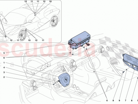 Photo of DRIVER SIDE AIRBAG MODULE…