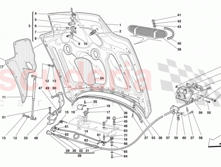 Photo of HANDLE SEAT FOR FRONT HOOD OPENING…