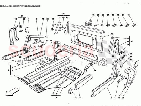 Photo of COMPLETE LH LATERAL HALF FLOOR…