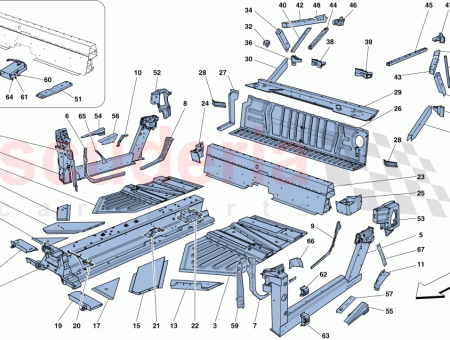 Photo of CASTING FOR REAR LH SHOCK TOWER…