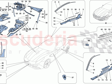 Photo of CENTRAL BRACKET FOR COMPL UNDERWINDSCREEN TRAY…