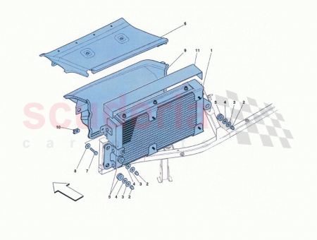 Photo of LH AIR DUCT ON OIL RADIATOR…