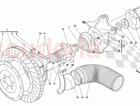 Photo of COMPLETE L H STEERING KNUCKLE…