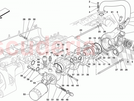 Photo of WATER DELIVERY TUBE TO CRANKCASE…