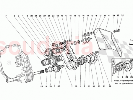 Photo of Clutch housing cover…