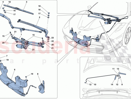 Photo of PASSENGER SIDE WINDSCREEN WIPER ARM…