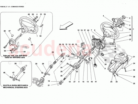 Photo of STEERING WHEEL air bag model…