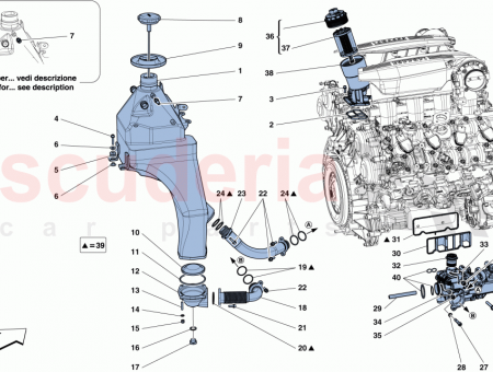 Photo of OIL RECOVERY PIPE FROM ENGINE TO TANK…