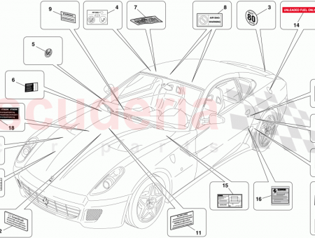 Photo of ADHESIVE AIRBAG MAINTENANCE LABEL…