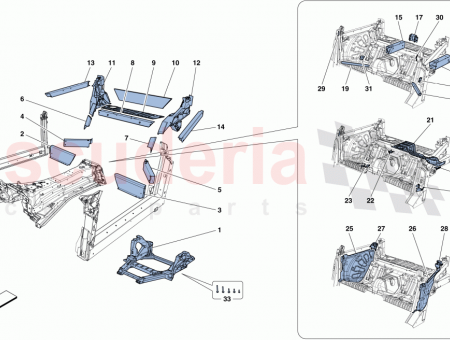 Photo of RH UPPER REAR SUSPENSION MOUNT CASTING…