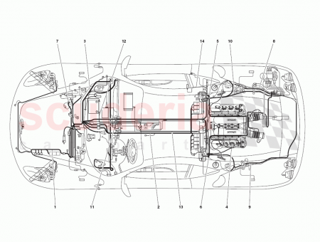 Photo of REAR PART CONNECTOR CABLES…