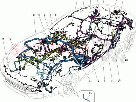 Photo of INJECTION WIRING HARNESS…