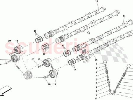 Photo of RH INTAKE CAMSHAFT…