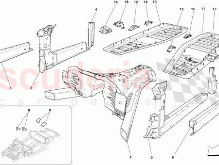 Photo of OUTER FRONT BRACKET LH SEAT…