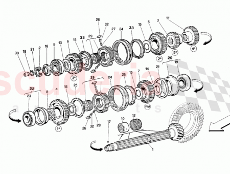 Photo of 5th speed gear…