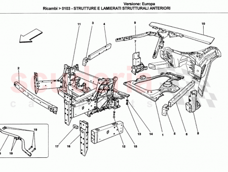 Photo of ENGINE COMPARTMENT INTERNAL DIAGONAL…