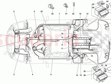 Photo of R H SIDE INJECTION CONNECTING CABLES CYL 1…