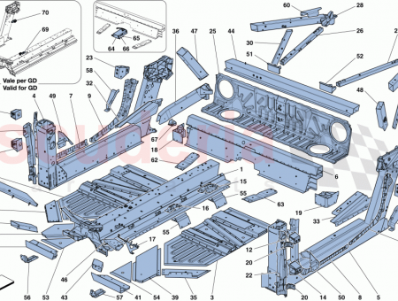 Photo of LH UPPER REAR DIAGONAL BRACE…