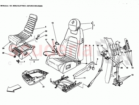 Photo of COMPLETE PILOT SEAT ELECTRICAL…