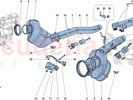 Photo of COMPL LH CATALYTIC CONVERTER…