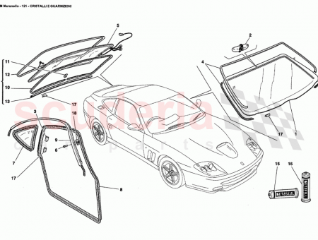 Photo of R H REAR SIDE GLASS…