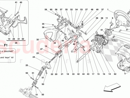 Photo of COMPLETE SHIFT F1 PADDLE ASSEMBLY…