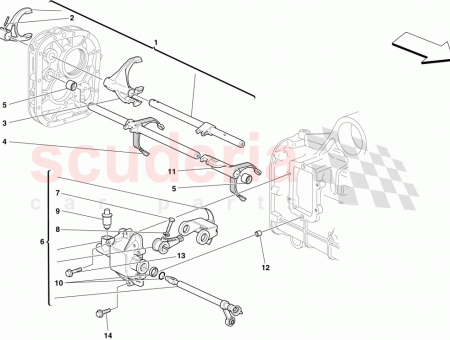 Photo of 3rd 4th 5th AND 6th GEAR CONTROL ROD…