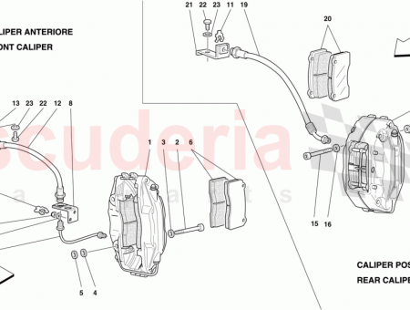 Photo of R H FRONT CALIPER UNIT WITH PADS…