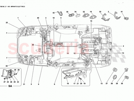 Photo of DRIVER SIDE DOOR CONNECTING CABLES…