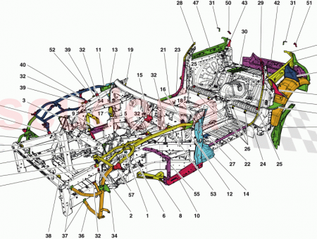 Photo of CONNECTOR FOR JOINT BETWEEN C PILLAR AND RH…