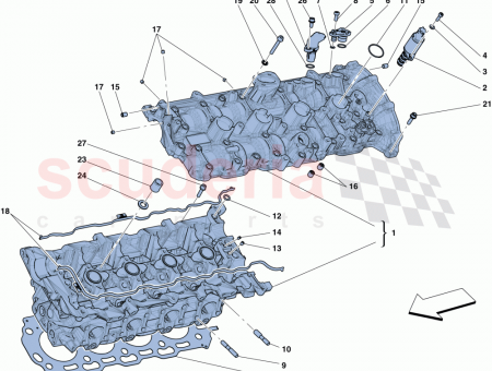 Photo of LH HEAD CRANKCASE GASKET…