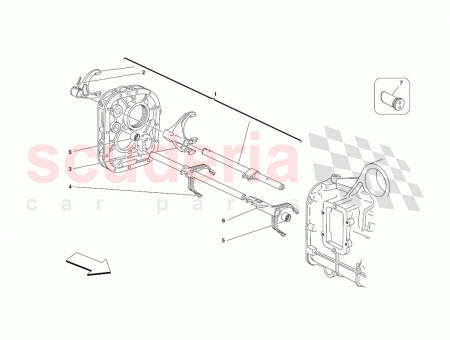 Photo of 1st 2nd and Rev GEAR CONTROL ROD…