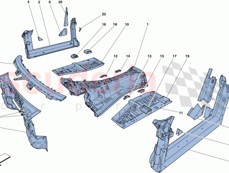 Photo of INNER RH REAR SEAT BRACKET…