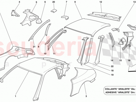 Photo of COMPLETE L H REAR FENDER…