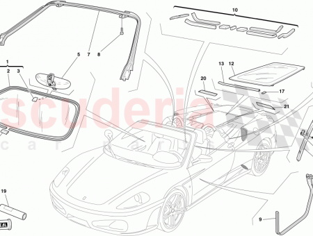 Photo of COMPLETE RH DOOR SEAL…