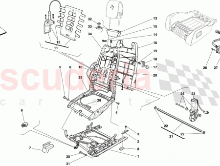 Photo of LH SEAT BUTTON PANEL…